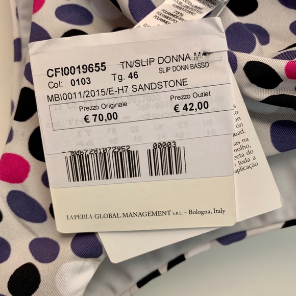 La Perla Brazilian Side Twist Donna Bikini Bottom - Picture 4 of 6